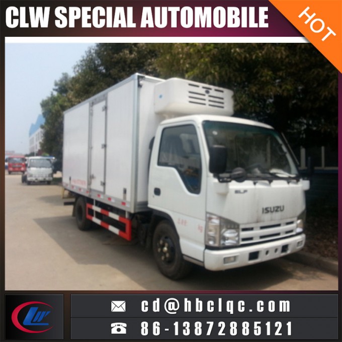 Isuzu 5ton Refrigerated Cooling Van Refrigeration Box Truck 