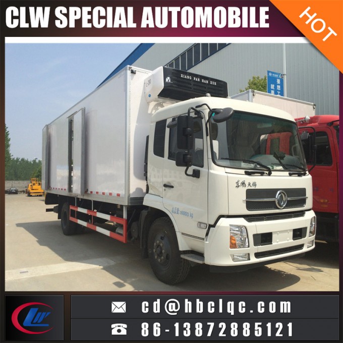 Factory Sales 4X2 170HP Cold Container Truck Freezer Car 