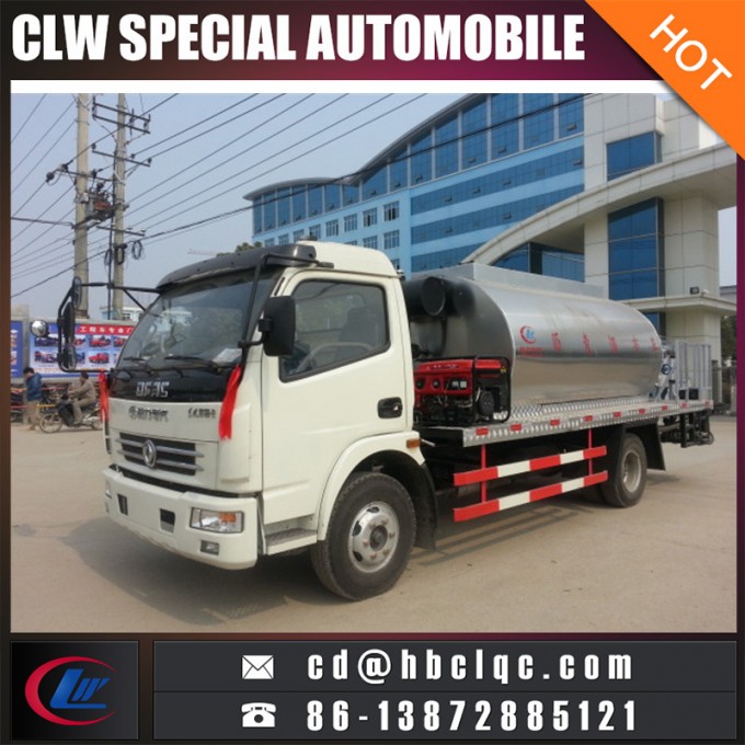 Dongfeng Good Quality 6m3 Bitumen Asphalt Transport Tank Truck 