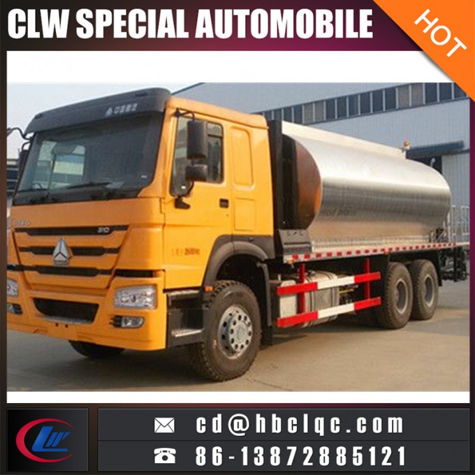 HOWO 6X4 10t Asphalt Distribution Sprayer Tanker Truck 