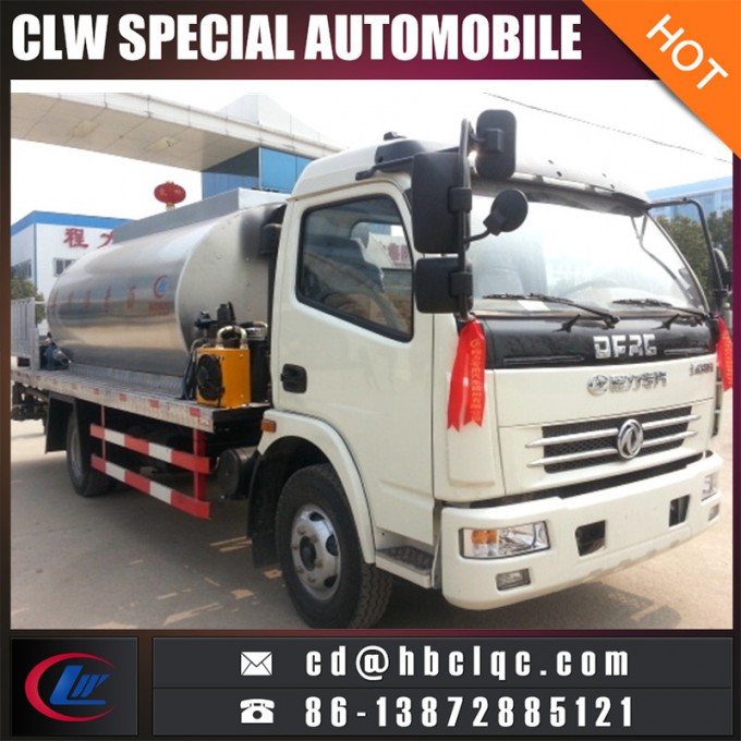 Standard 5ton 6ton Asphalt Distribution Sprayer Tank Truck Asphalt Paver 