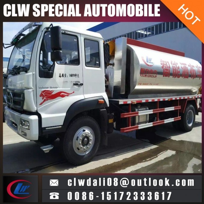 4*2 Asphalt Distributor Truck for Road Maintenance, Asphalt Tank Truck for Sale 