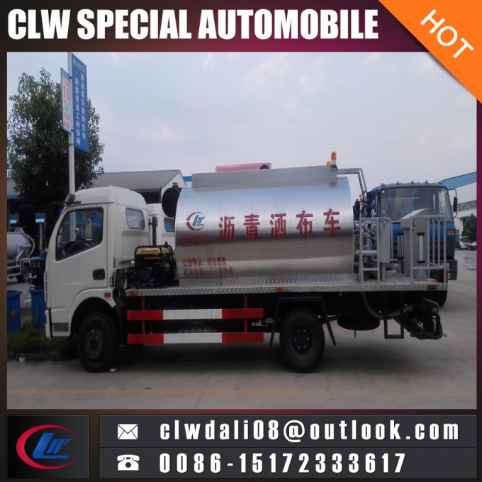 4*2 Asphalt Distributor Tank Truck, Road Maintenance Truck, Bitumen Truck From China 