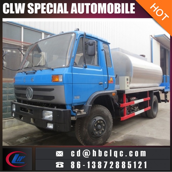 4X2 10m3 8m3 Asphalt Distributor Tank Truck Asphalt Sprayer 