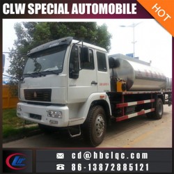 Sino 9t 10t Bitumen Distribution Tank Truck Bitumen Delivery Tanker