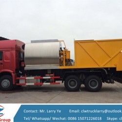 Sinotruck HOWO Asphalt Tank and Gravel Tank Synchronous Chip Sealer for Sale