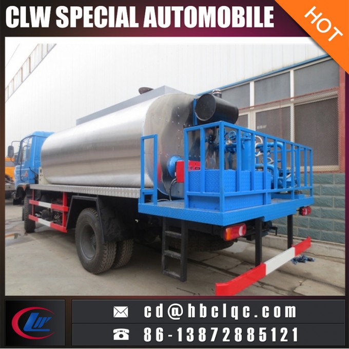 9cbm 9ton Asphalt Tanker Truck Asphalt Distributor Trucks 