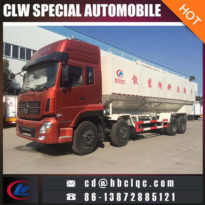 Dongfeng 8X4 Bulk Delivery Truck Bulk-Fodder Transport Truck 