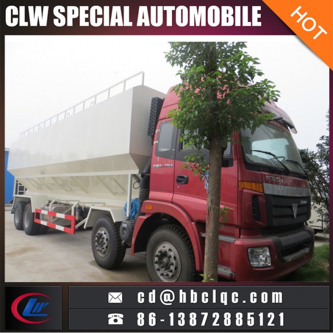 Foton 8X4 30mt Bulk Feed Tank Truck Bulk Feed Corn Truck 