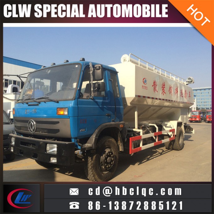 Dongfeng 10mt Feed Transportation Tanker Truck Bulk Feed Truck 