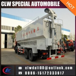 Heavy Duty Puffed and Pelleted Feed Transportation Truck, Bulk Feed Vehicle with High Quality