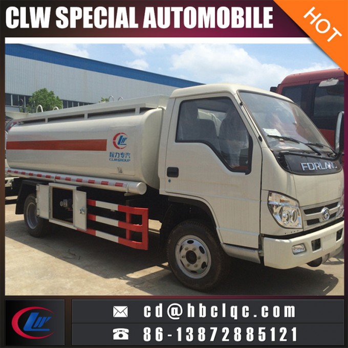 Good Sales Foton 3mt Gasoline Tank Truck Oil Truck Images 1