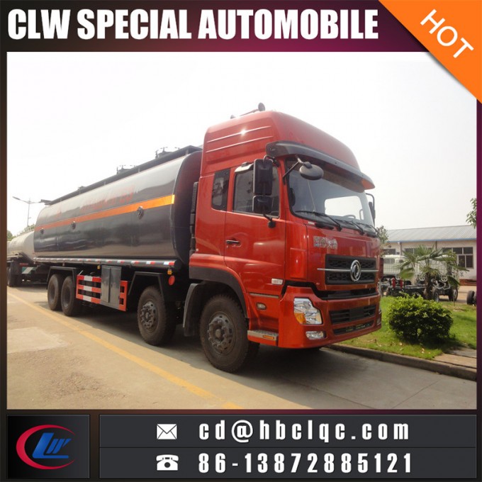 Manufacture Dongfeng 8X4 40m3 Fuel Tanker Diesel Delivery Truck 