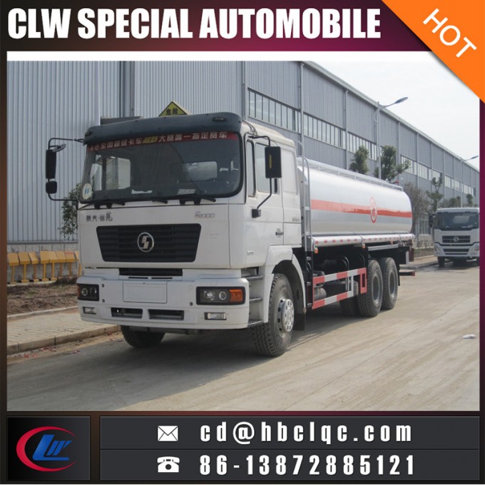 Shacman 6X4 20000L Gasoline Tank Car Oil Transport Tank Truck Images 1