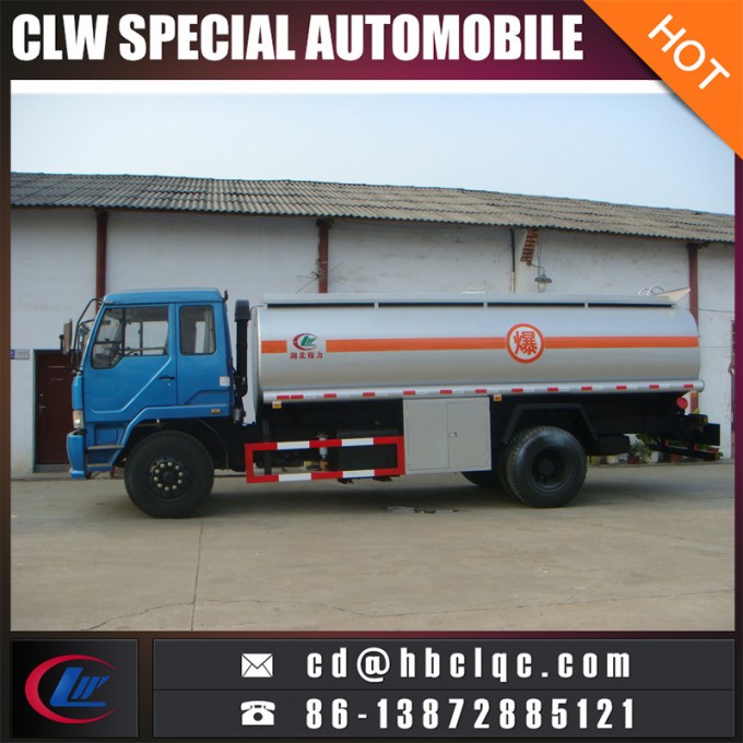 FAW 4X2 10m3 Fuel Refueling Truck Tanker Diesel Truck Tanker Images 1