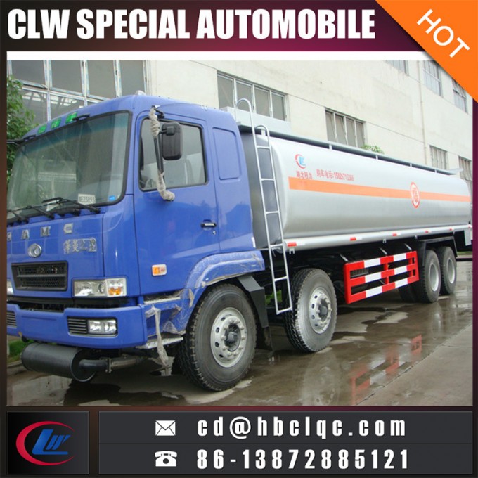 Camc 8X4 40m3 32mt Road Tank Vehicle Oil Tank Car 