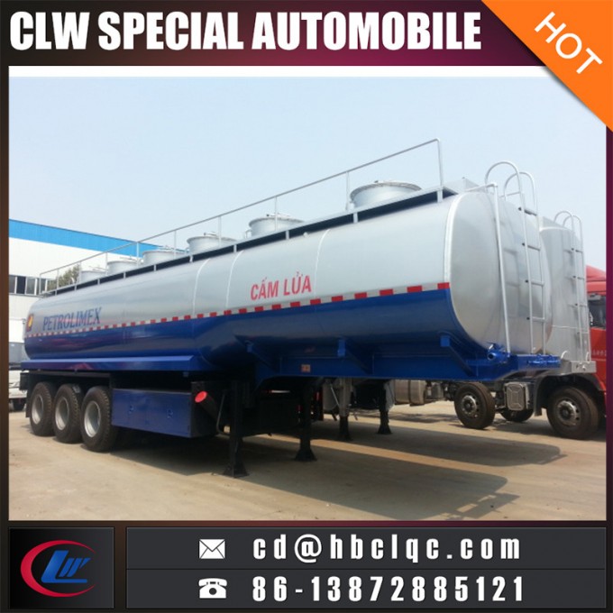 Good Sales 48000L 40mt Fuel Tanker Trailer Oil Tank Semitrailer 
