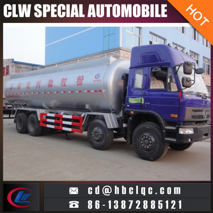 Dongfeng 8X4 36m3 Dry Bulk Cement Powder Truck Dry Powder Tank Truck 