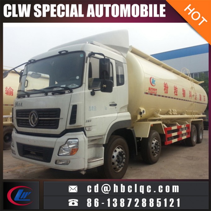 China 8X4 36mt Dry Bulk Cement Truck Bulk Cement Tanker Vehicle 