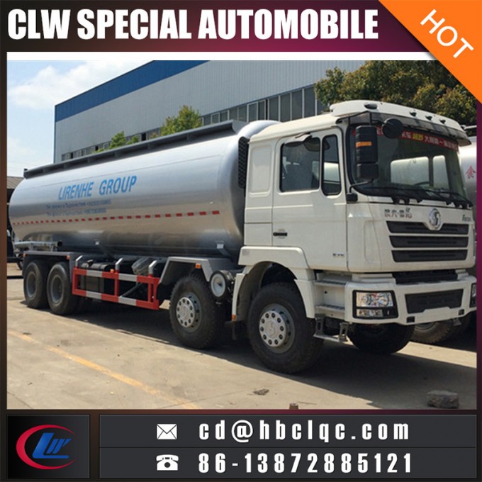 Shacman 8X4 40m3 Bulk Powder Truck Bulk Cement Vehicle 