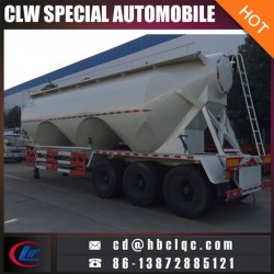 Tri Axles 36mt Flour Semitariler Tanker Flour Transport Tank Trailer