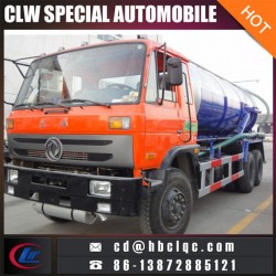 Dongfeng 6X4 18000L Vacuum Dung Sucking Truck Sludge Transport Truck