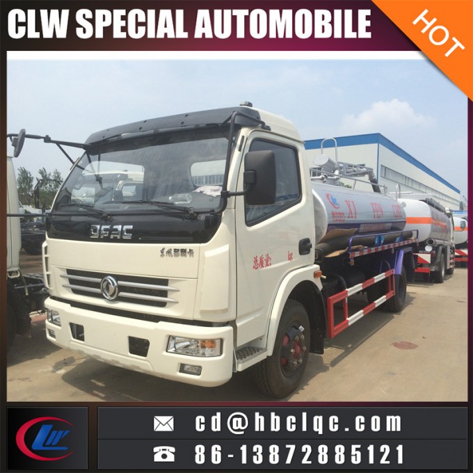 Dongfeng 5000L Septic Vehicle Vacuum Sewage Suction Truck Images 1