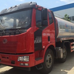 FAW 6X2 16ton Fresh Milk Transport Truck Milk Tank Truck