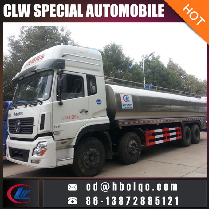 8X 4 28t 29ton 30ton 32ton Milk Truck Ss Milk Tank Truck 