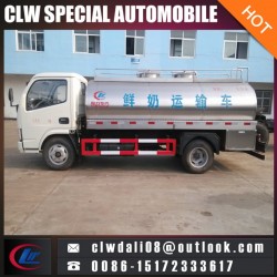 Stainless Steel Tanker Truck for Milk Delivery, 4*2 Milk Tank Truck with Cheap Price and Best Qualit