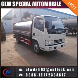 Dongfeng Insulated Milk Delivery Truck, 4000L Milk Tank Truck for Sale