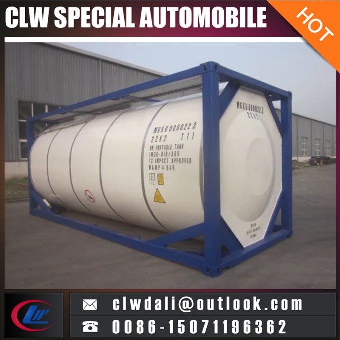 Tank Container 20 Feet ISO Tank Container for Liquid Gas 