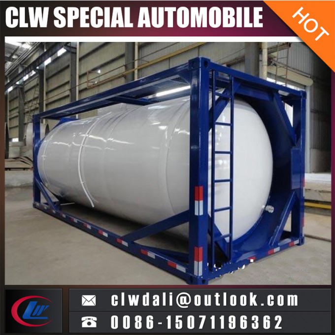 Factory Wholesale Cheap Price 20 40 Feet ISO Tank Container for Liquid Wine 