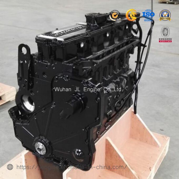 6.7L Diesel Engine Qsb6.7 Long Block, Crankcase Complete, Base Motor Images 1