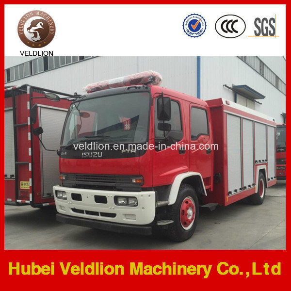 Isuzu 4X2 Fire Fighting Trucks with 8, 000 Litres Water Tank 