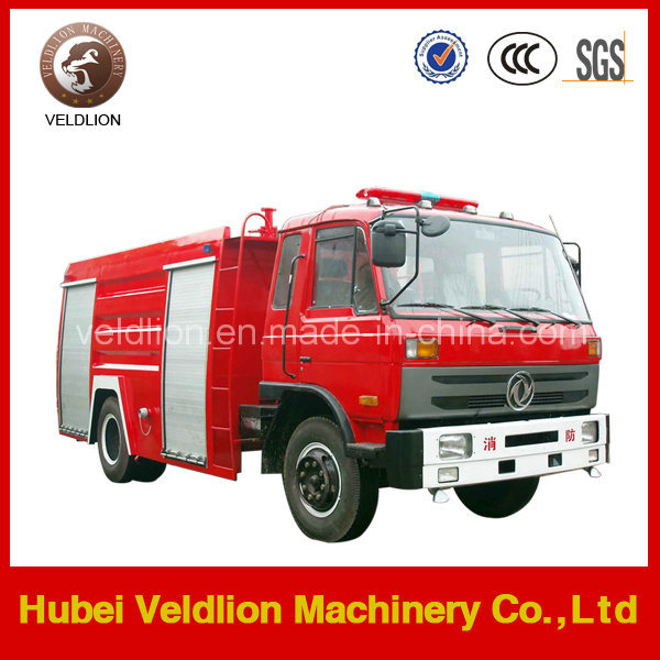 Dongfeng145 Chassis 6000L Water Tank 4X2 Fire Truck 