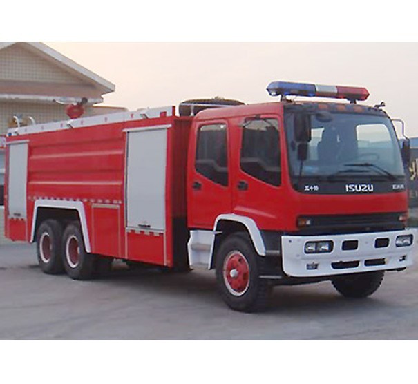 Isuzu 6X4 Fire Trucks with Pump 
