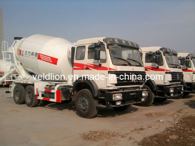 6X4 9 Cubic Meters Concrete Mixer Truck for Angola 