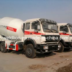 6X4 9 Cubic Meters Concrete Mixer Truck for Angola