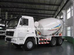 Shacman 6X4 Diesel Engine White Color Concrete Mixer Truck 