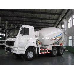 Shacman 6X4 Diesel Engine White Color Concrete Mixer Truck