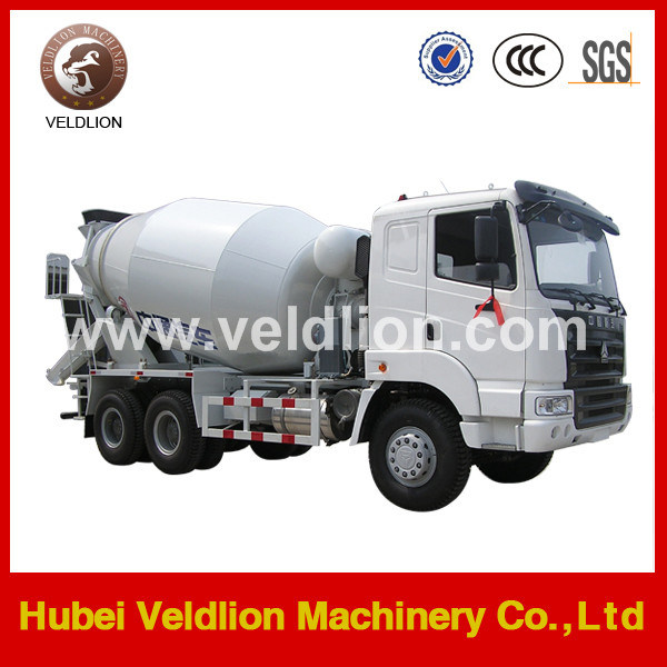 9 Cubic Meters HOWO 6X4 Mixing Truck 