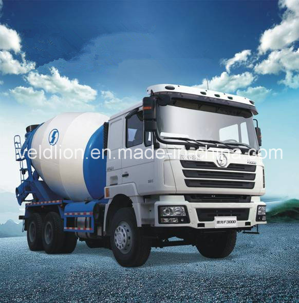 Euro 4 Shacman 6X4 Drive 6m3 Concrete Mixer Truck 