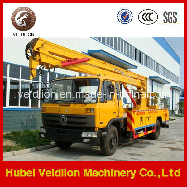 20m 22m 24m Dongfeng New Telescopic Aerial Platform Truck 