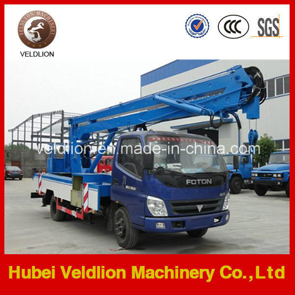 10m Working Height Foton Rhd High Aerial Platform Truck 