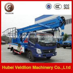 10m Working Height Foton Rhd High Aerial Platform Truck