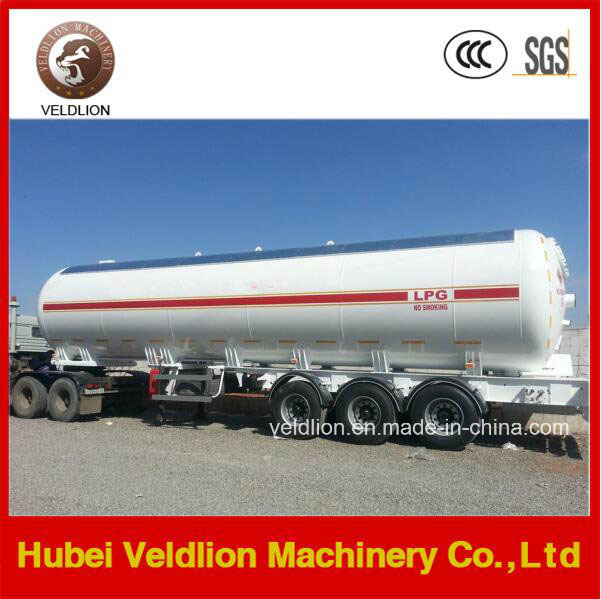 56m3/56cbm/56000L/56000liters Propane Tri-Axle LPG Tank Semi Trailer 