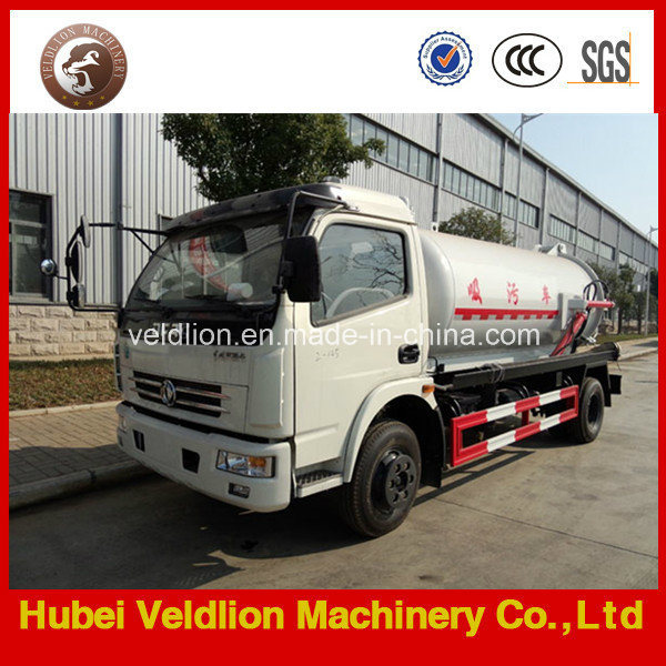 Dongfeng Duolika 6000L Fecal Suction Truck (LHD or RHD) 