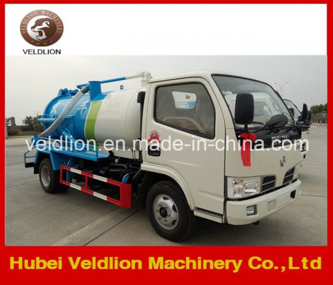 3000L Vacuum Sewage Suction Truck (weilong vacuum pump) 