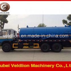 Dongfeng 18000L Vacuum Suction Truck with Weilong Double Vacuum Pump